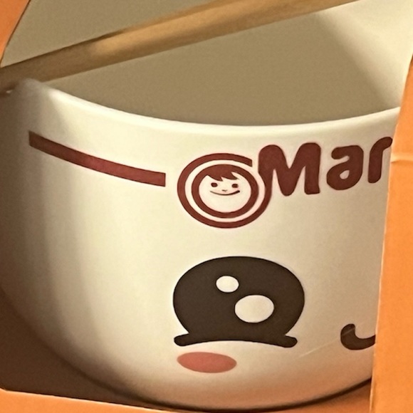 NEW Maruchan Ramen Smiley face Ceramic Bowl Mad Engine New In Box - Picture 5 of 9